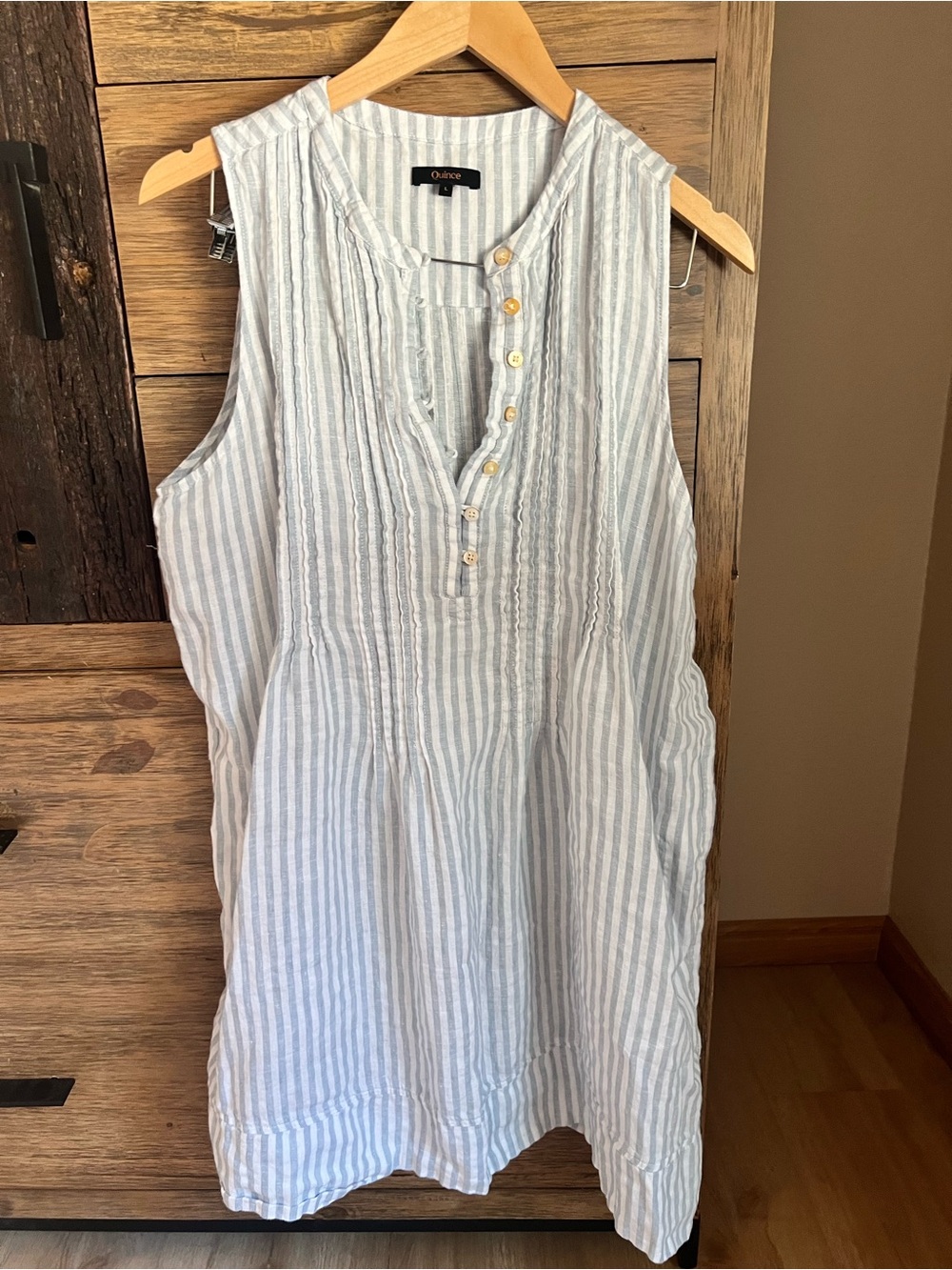 Quince Linen Dress, Shirt, Pant Bundle